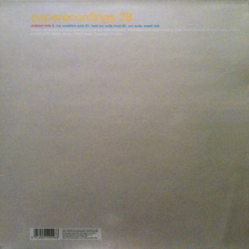 Problem Kids - Our Sunshine Suite - Used Vinyl Record 12"