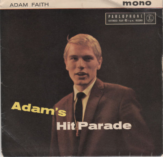 Adam Faith - Adam's Hit Parade - Used Vinyl Record 7"
