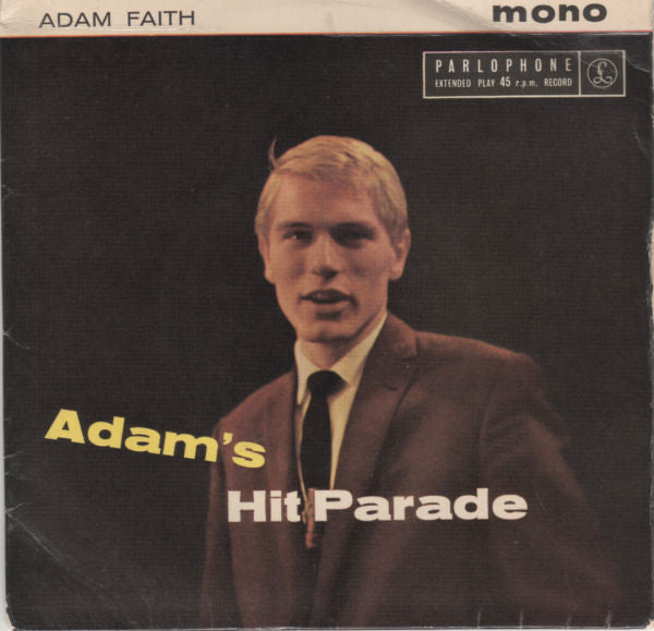 Adam Faith - Adam's Hit Parade - Used Vinyl Record 7"