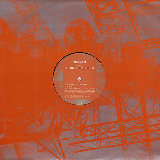 Igor & Grishka - Super Funky Hustler - Used Vinyl Record 12"