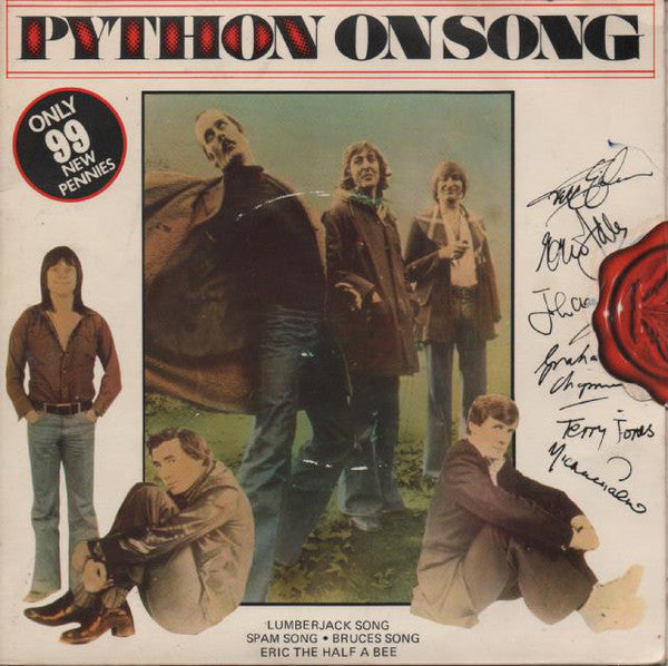 Monty Python - Python On Song - Used Vinyl Record 7"