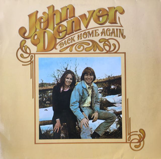 John Denver - Back Home Again - Used Vinyl Record