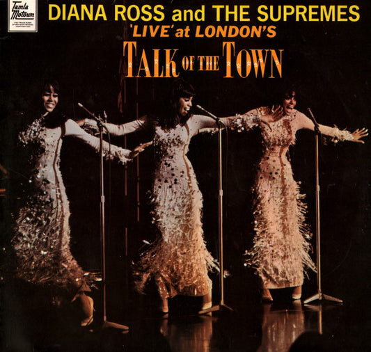 Diana Ross - 'Live' At London's Talk Of The Town - Used Vinyl Record