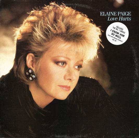 Elaine Paige - Love Hurts - Used Vinyl Record