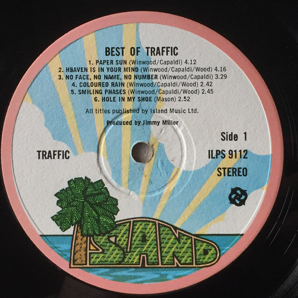 Traffic - Best Of - Used Vinyl Record