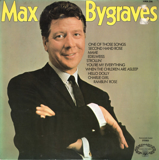 Max Bygraves - Max Bygraves - Used Vinyl Record