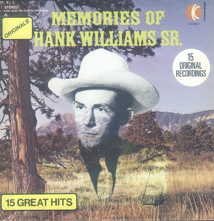 Hank Williams - Memories Of Hank Williams Sr. - Used Vinyl Record