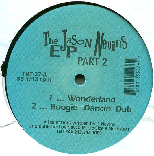 Jason Nevins - The Jason Nevins EP (Part 2) - Used Vinyl Record 12"