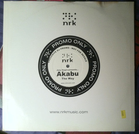 Joey Negro - The Way - Used Vinyl Record 12"