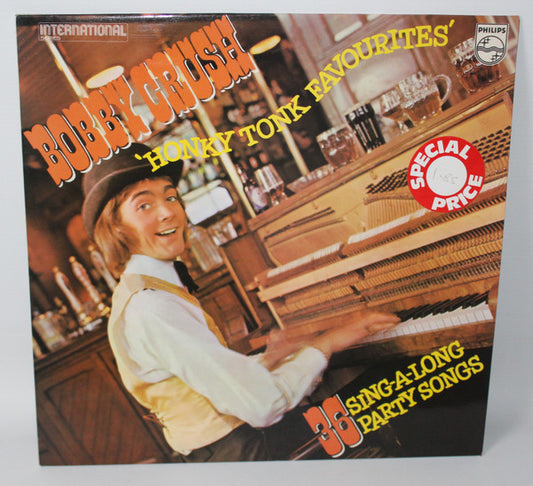 Bobby Crush - Honky Tonk Favourites - Used Vinyl Record