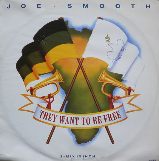 Joe Smooth - They Want To Be Free - Used Vinyl Record 12"