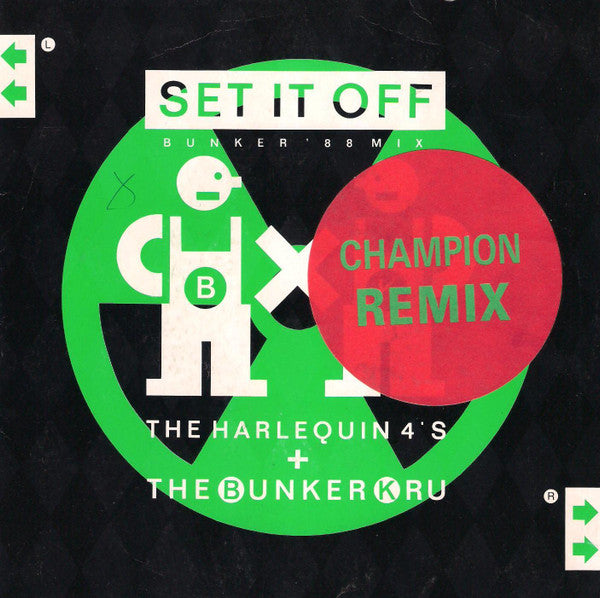 Harlequin Four's - Set It Off (Bunker '88 Mix) - Used Vinyl Record 7"