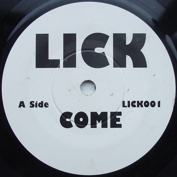 Lick - Come / Shirtlifter - Used Vinyl Record 7"