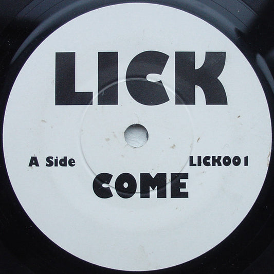 Lick - Come / Shirtlifter - Used Vinyl Record 7"