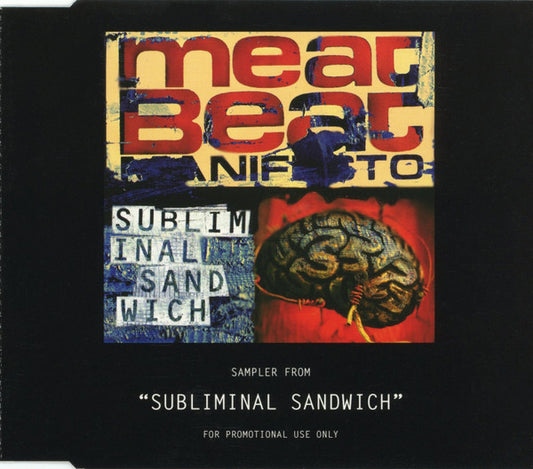 Meat Beat Manifesto - Sampler From "Subliminal Sandwich" - Used CD