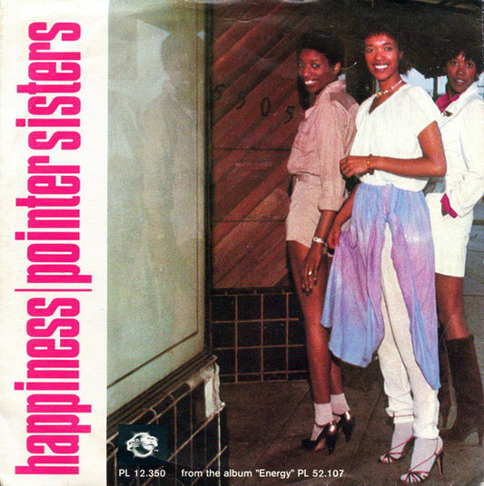 Pointer Sisters - Happiness - Used Vinyl Record 7"