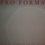 Pro Forma - Lapses In Diction - Used Vinyl Record 7"