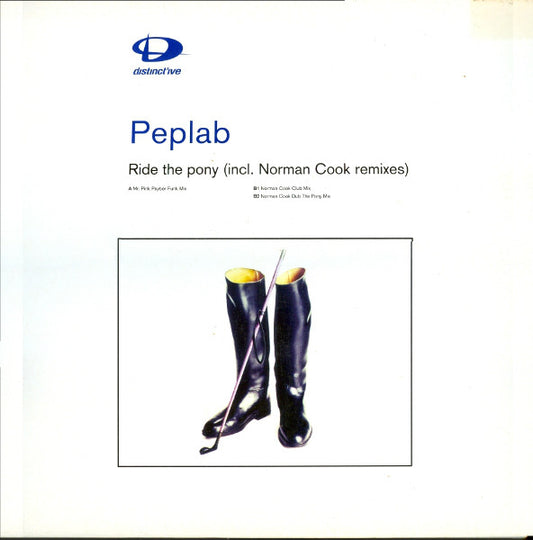 Peplab - Ride The Pony (Incl. Norman Cook Remixes) - Used Vinyl Record