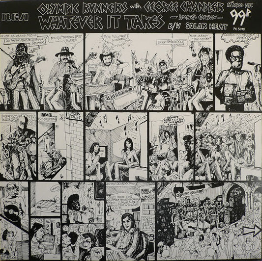 Olympic Runners - Whatever It Takes - Used Vinyl Record 12"