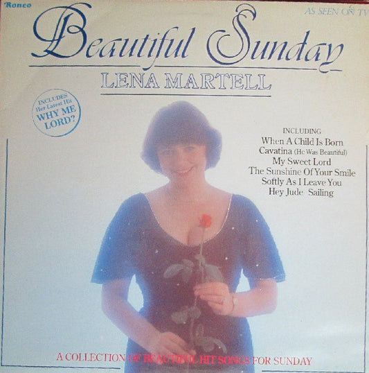 Lena Martell - Beautiful Sunday - Used Vinyl Record