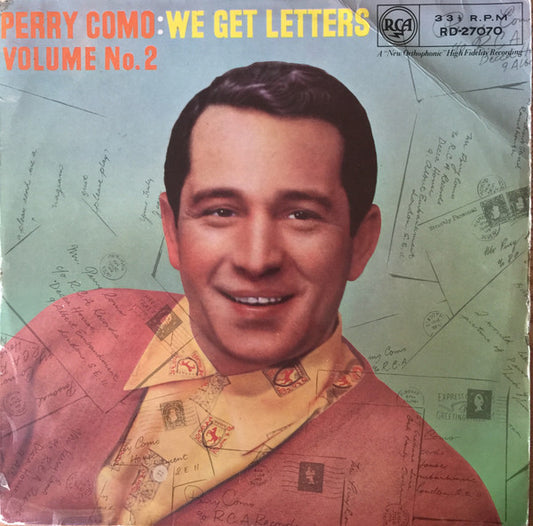 Perry Como - We Get Letters Volume No 2 - Used Vinyl Record