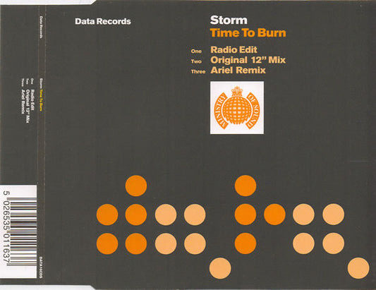 Storm - Time To Burn - Used CD