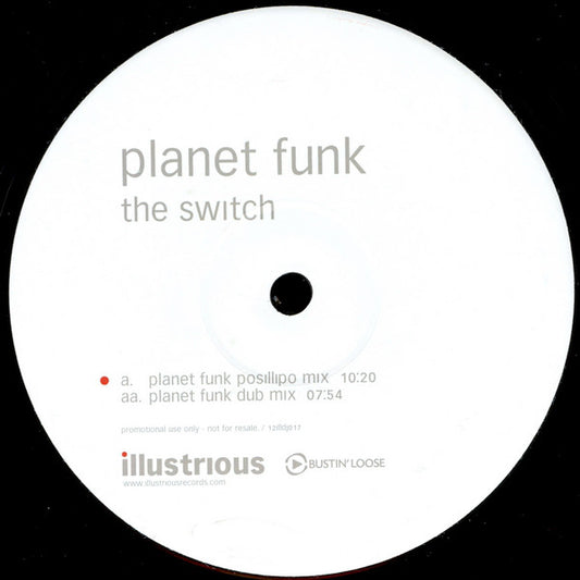 Planet Funk - The Switch - Used Vinyl Record 12"
