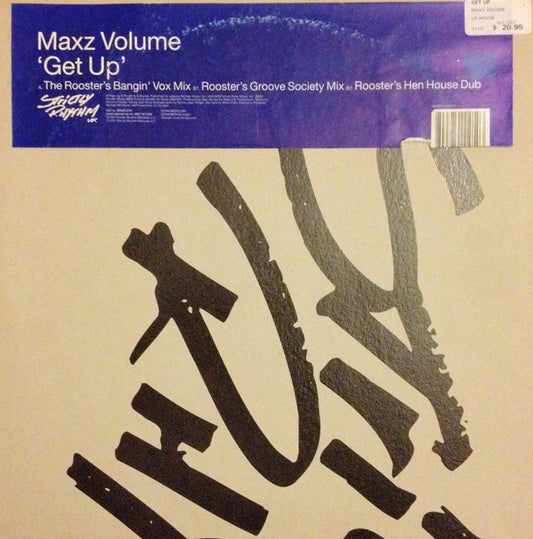 Maxz Volume - Get Up - Used Vinyl Record 12"