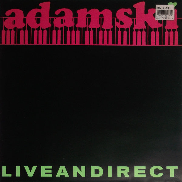 Adamski - Liveandirect - Used Vinyl Record
