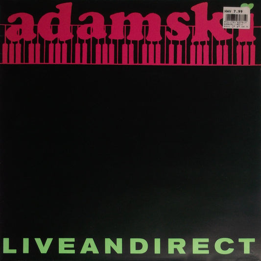 Adamski - Liveandirect - Used Vinyl Record