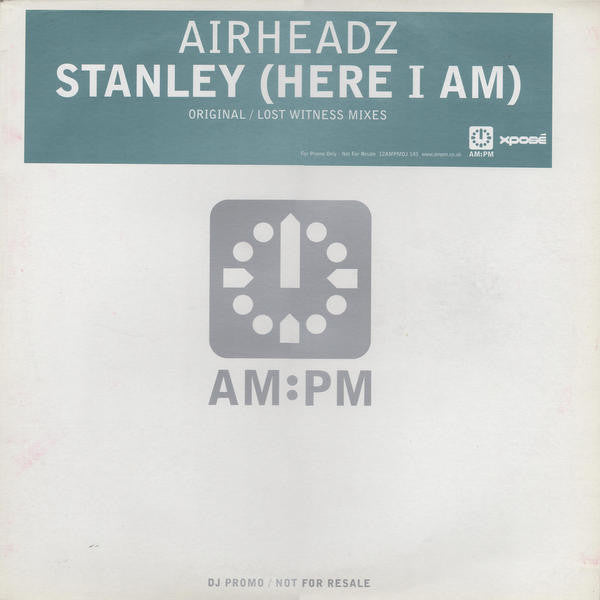 Airheadz - Stanley (Here I Am) - Used Vinyl Record 12"