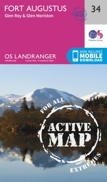 Ordnance Survey - Fort Augustus, Glen Roy & Glen Moriston : 034 - New