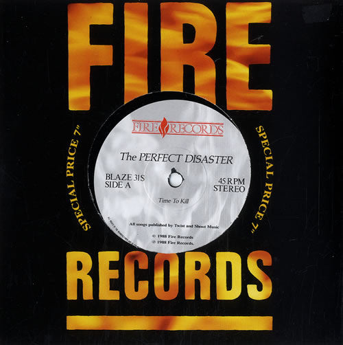 The Perfect Disaster - Time To Kill - Used Vinyl Record 7"