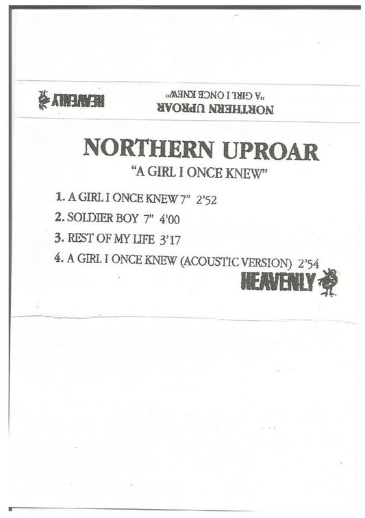Northern Uproar - A Girl I Once Knew - Used Cassette