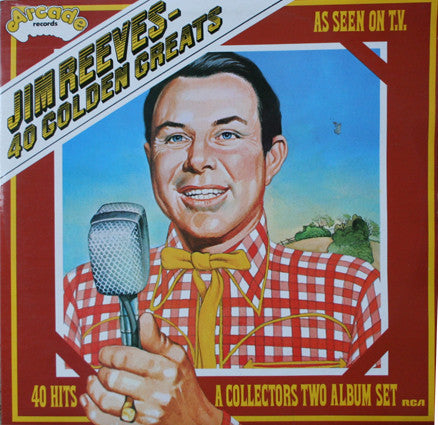 Jim Reeves - 40 Golden Greats - Used Vinyl Record