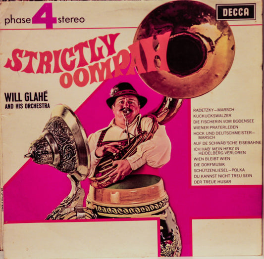 Will Glahe Und Sein - Strictly Oompah - Used Vinyl Record