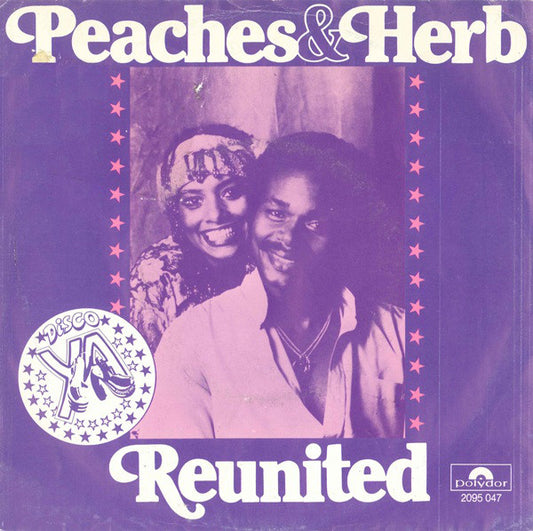 Peaches & Herb - Reunited - Used Vinyl Record 7"