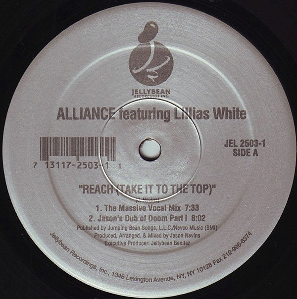 Jason Nevins - Reach (Take It To The Top) - Used Vinyl Record 12"