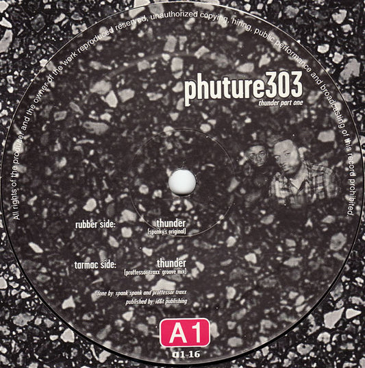 Phuture 303 - Thunder Part One - Used Vinyl Record 12"