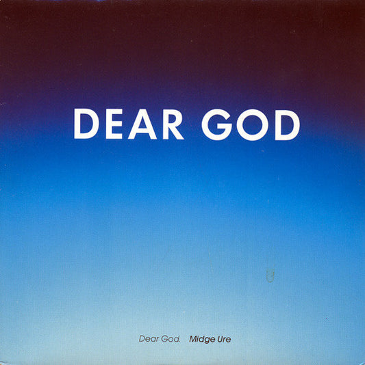 Midge Ure - Dear God - Used Vinyl Record 7"