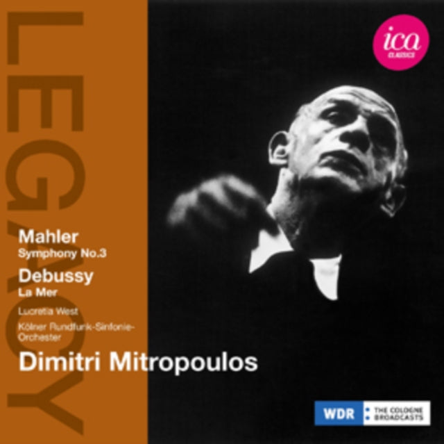 KOLNER RSO:MITROPOUL - MAHLER/DEB:MITROPOULOS - CD