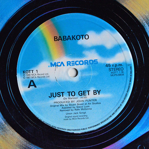 Babakoto - Just To Get By - Used Vinyl Record 12"