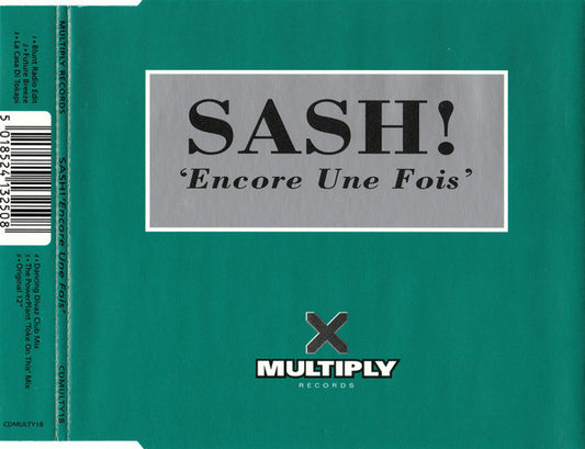 Sash! - Encore Une Fois - Used CD