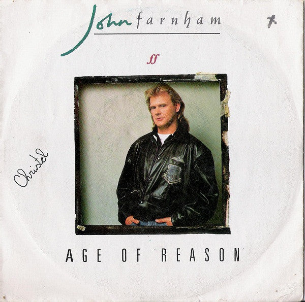 John Farnham - Age Of Reason - Used Vinyl Record 7"