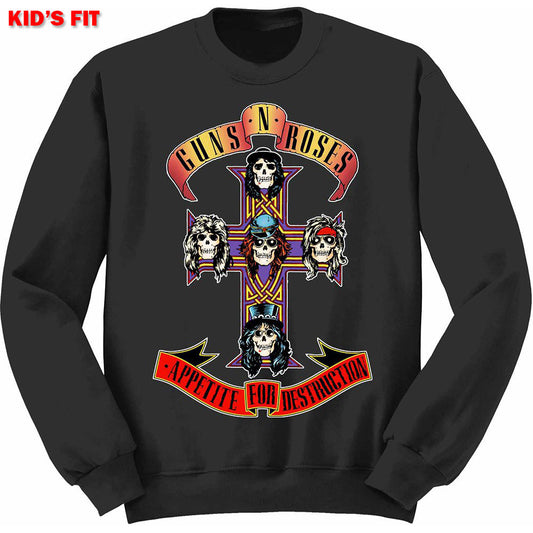Guns N' Roses - sweatshirts - Kids - 7-8 Years - Long Sleeves
