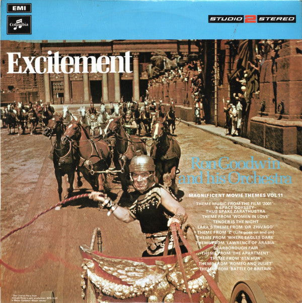 Ron Goodwin And His - Excitement! - Used Vinyl Record