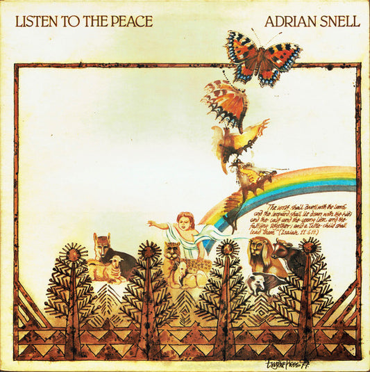 Adrian Snell - Listen To The Peace - Used Vinyl Record