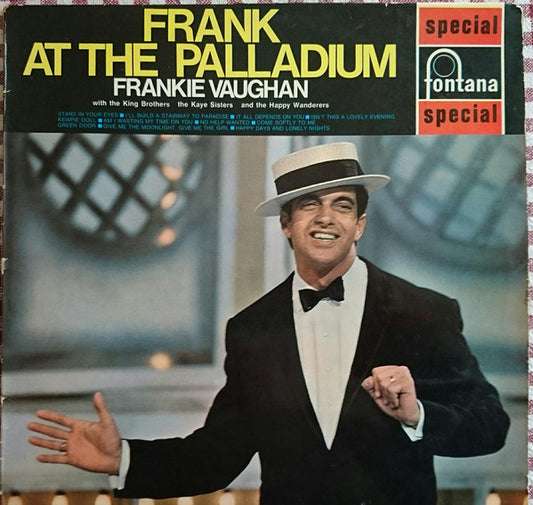 Frankie Vaughan - Frank At The Palladium - Used Vinyl Record