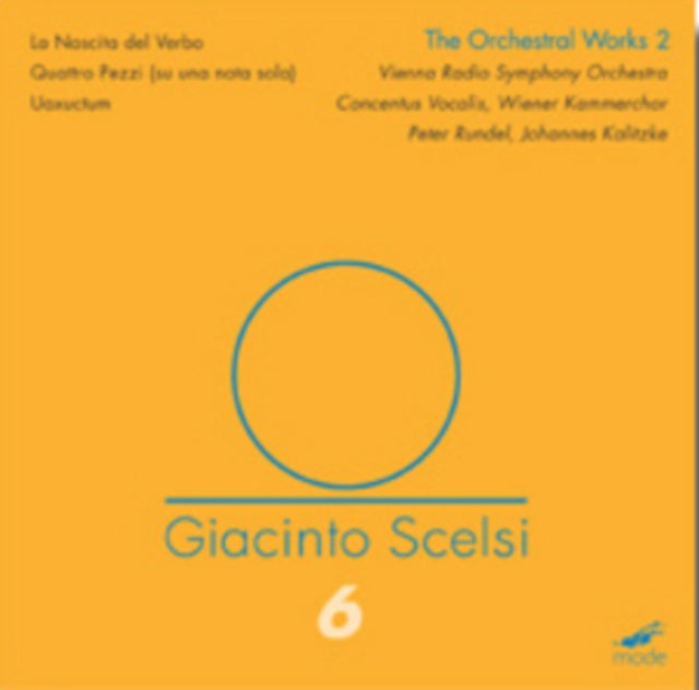 VARIOUS - SCELSI:ORCHESTRAL WORKS 2 - New DVD