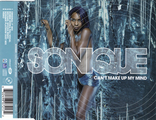 Sonique - Can't Make Up My Mind - Used CD